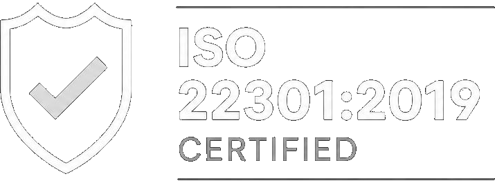 ISO 22301:2019 Certified